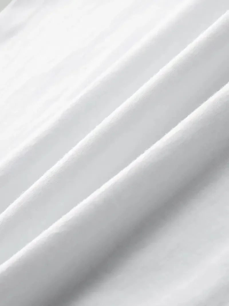 2025 Summer Rhinestone Funny Pattern Daily T-Shirts Men and Women Simple Color Block Versatile Gothic Short-Sleeves Loose Tees