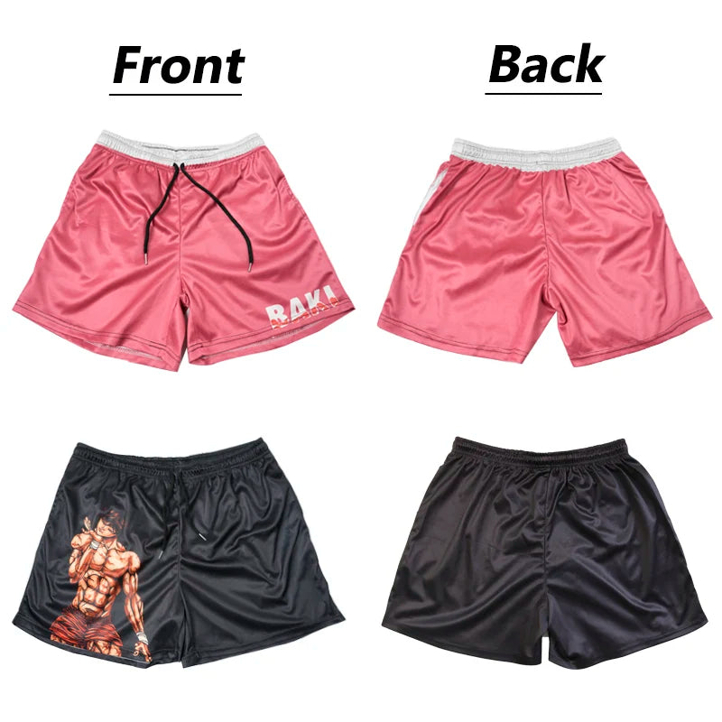 Y2K Christian Angel Cross Print Gym Shorts for Men Active Track Shorts with Pockets Athletic Workout Training Running Jogging