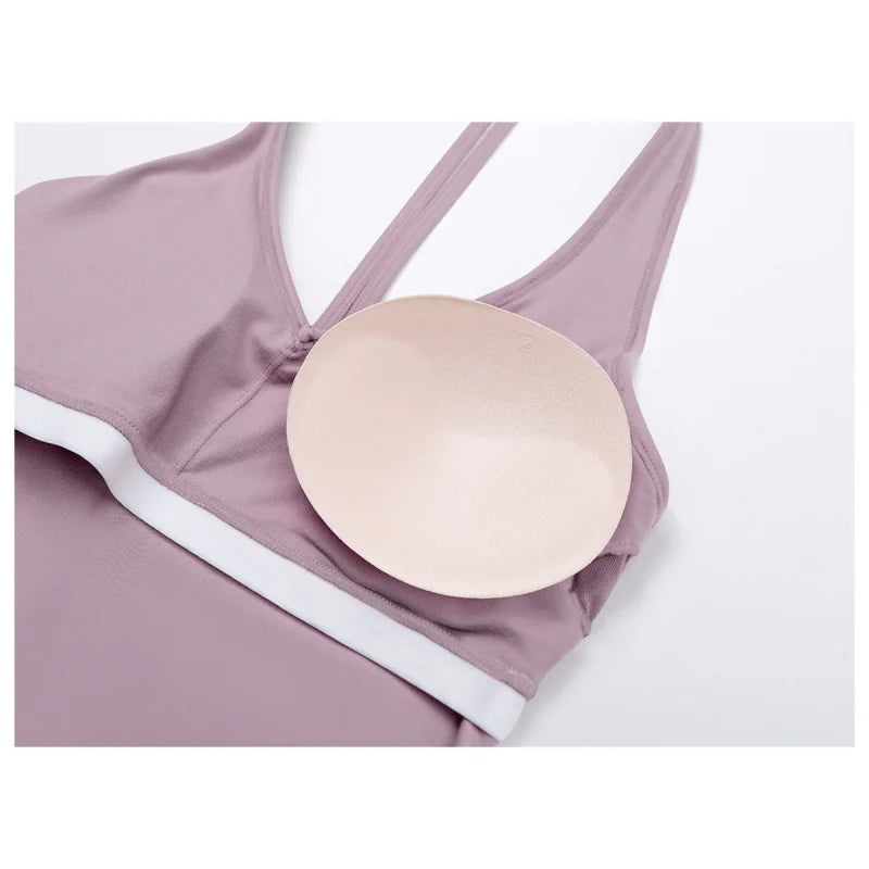 Women's Gym Fitness Wear 2-piece Yoga Set Breathable Loose Exercise Clothing for Running Training Solid Shorts Design Wholesale