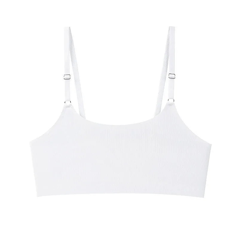 ZXYOUPING Ice Silk Seamless Bra Beauty Back Sports Yoga Bra Top No Chest Pad Wireless Bra Plus Size Underwear