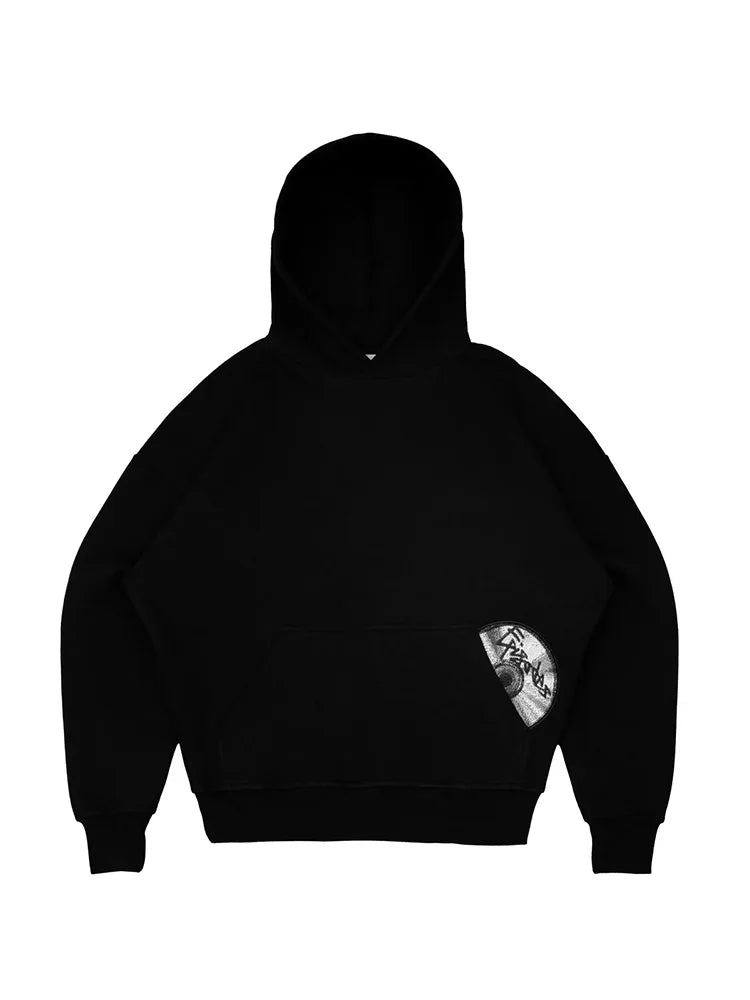 2026 Trendy High Street Retro Casual Streetwear Men's Sports Suit Y2K Harajuku Embroidered Hoodie men Hip-hop Loose Sweatpants