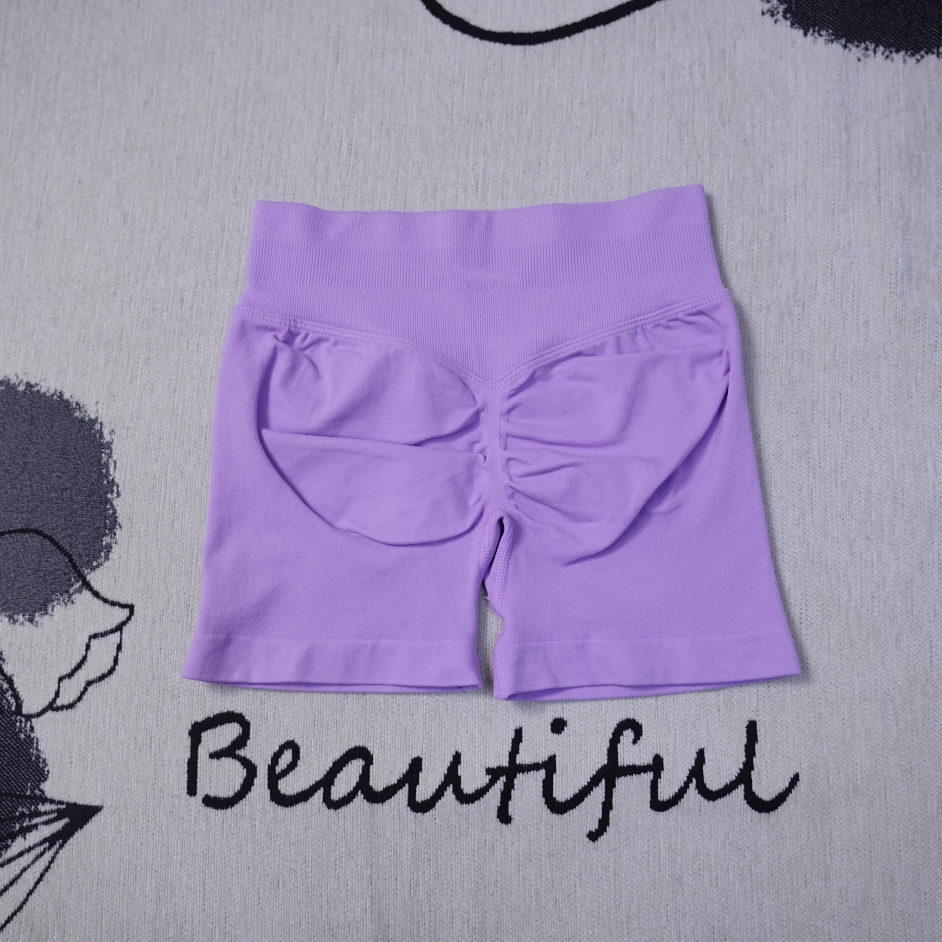 DF Dynamic Shorts 4.5" Women's Seamless Yoga Shorts High Waisted Butt Lifting Breathable Workout Gym Running Comfort