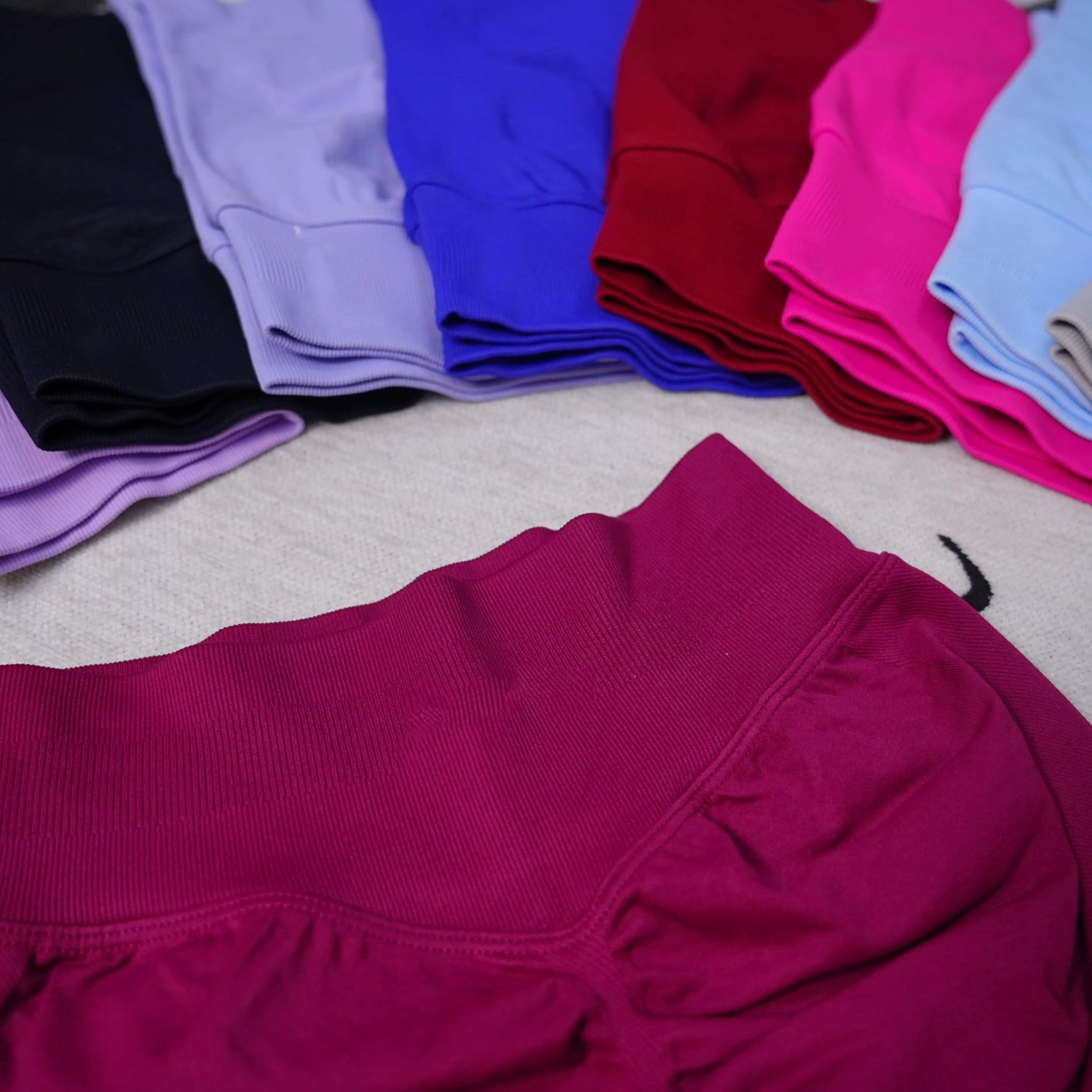 DF Dynamic Shorts 4.5" Women's Seamless Yoga Shorts High Waisted Butt Lifting Breathable Workout Gym Running Comfort