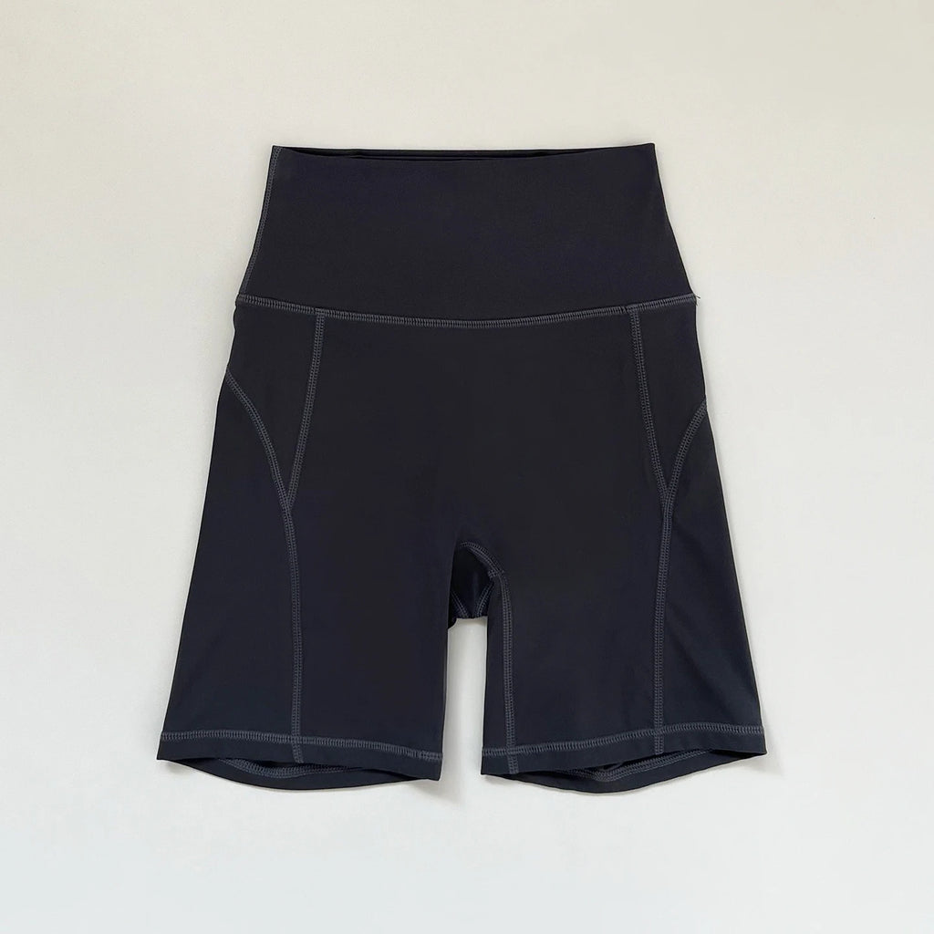 High waisted and hip lifting peach hip sports shorts for women in summer  feeling yoga and fitness pants for running and cycling