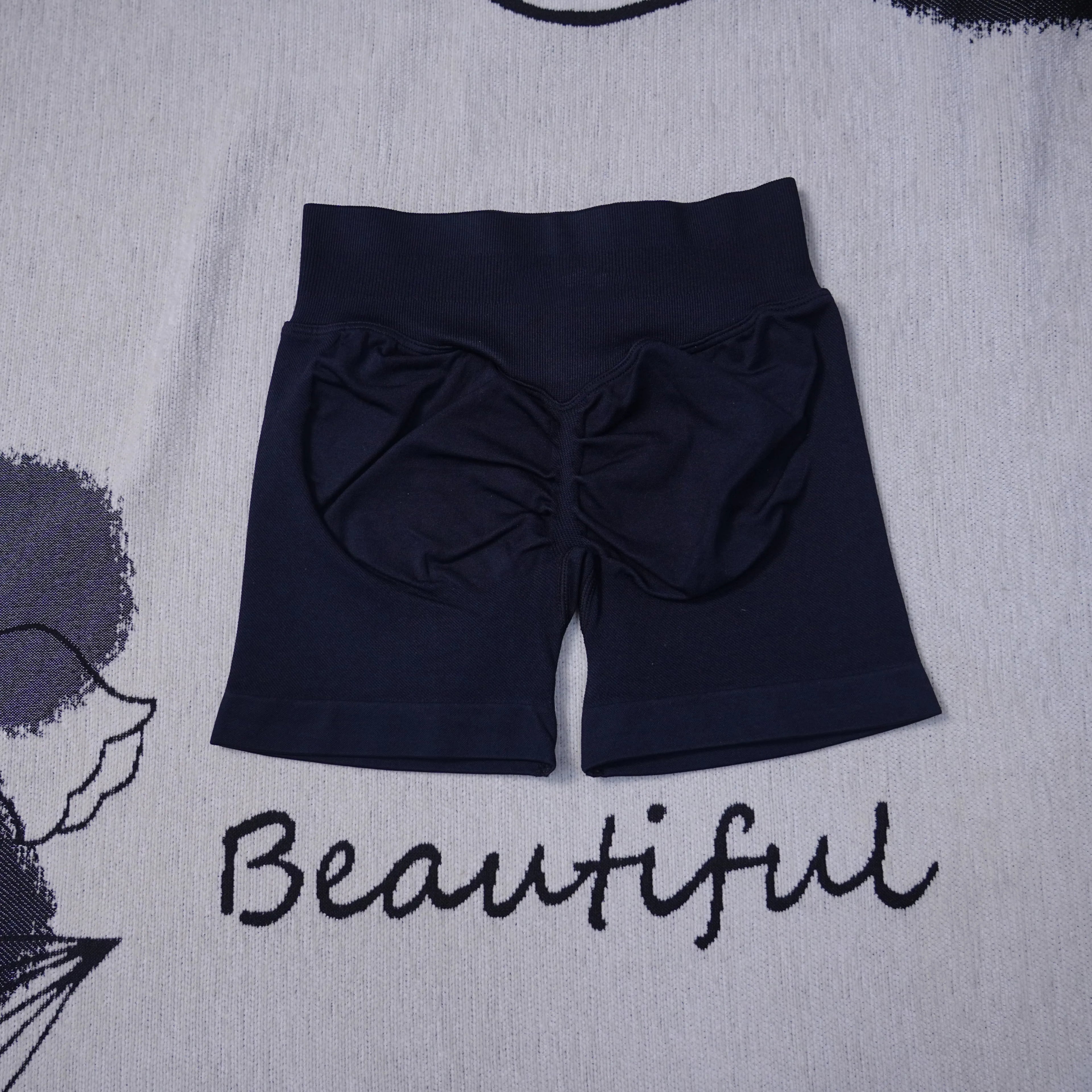 DF Dynamic Shorts 4.5" Women's Seamless Yoga Shorts High Waisted Butt Lifting Breathable Workout Gym Running Comfort