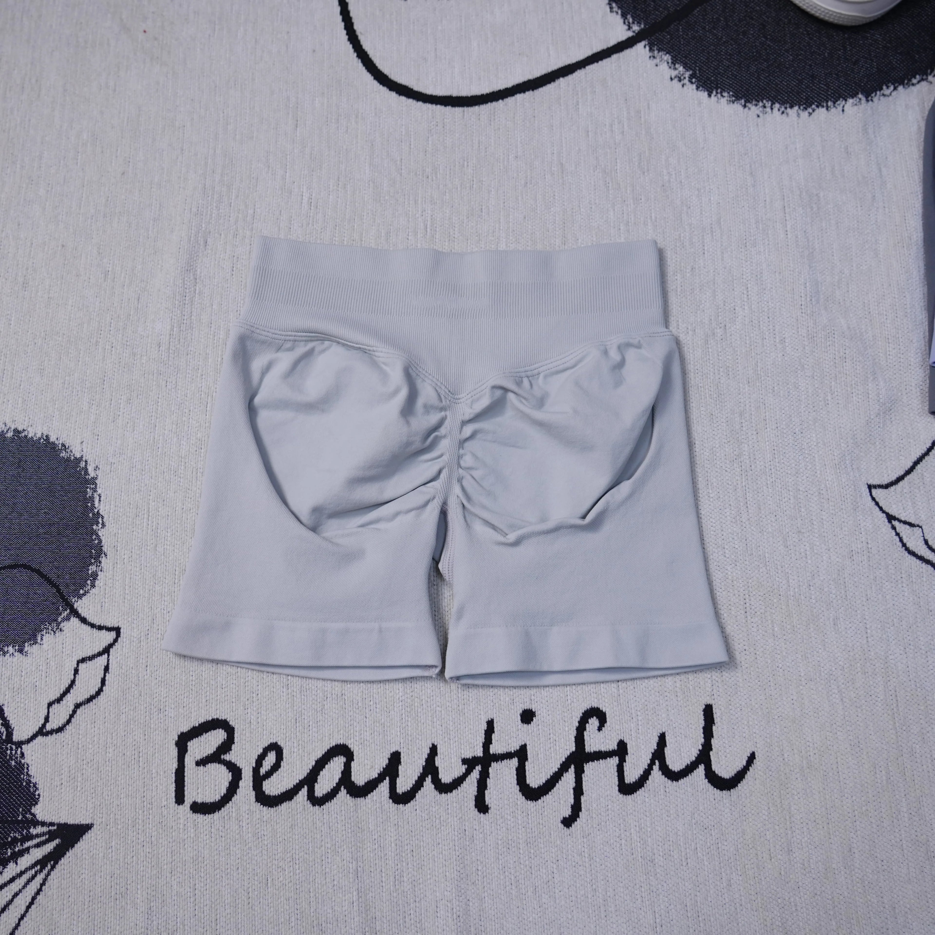 DF Dynamic Shorts 4.5" Women's Seamless Yoga Shorts High Waisted Butt Lifting Breathable Workout Gym Running Comfort