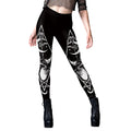 [You're My Secret] Sexy Women's Black Ouija Punk Rock Gothic Leggings For Women Push Up Fitness Legging Stretch Printed Leggins