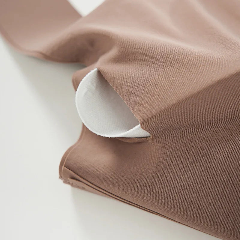 Fashionable seamless one-piece thin breathable sports bra sexy and beautiful back women's no steel ring cross shoulder strap br