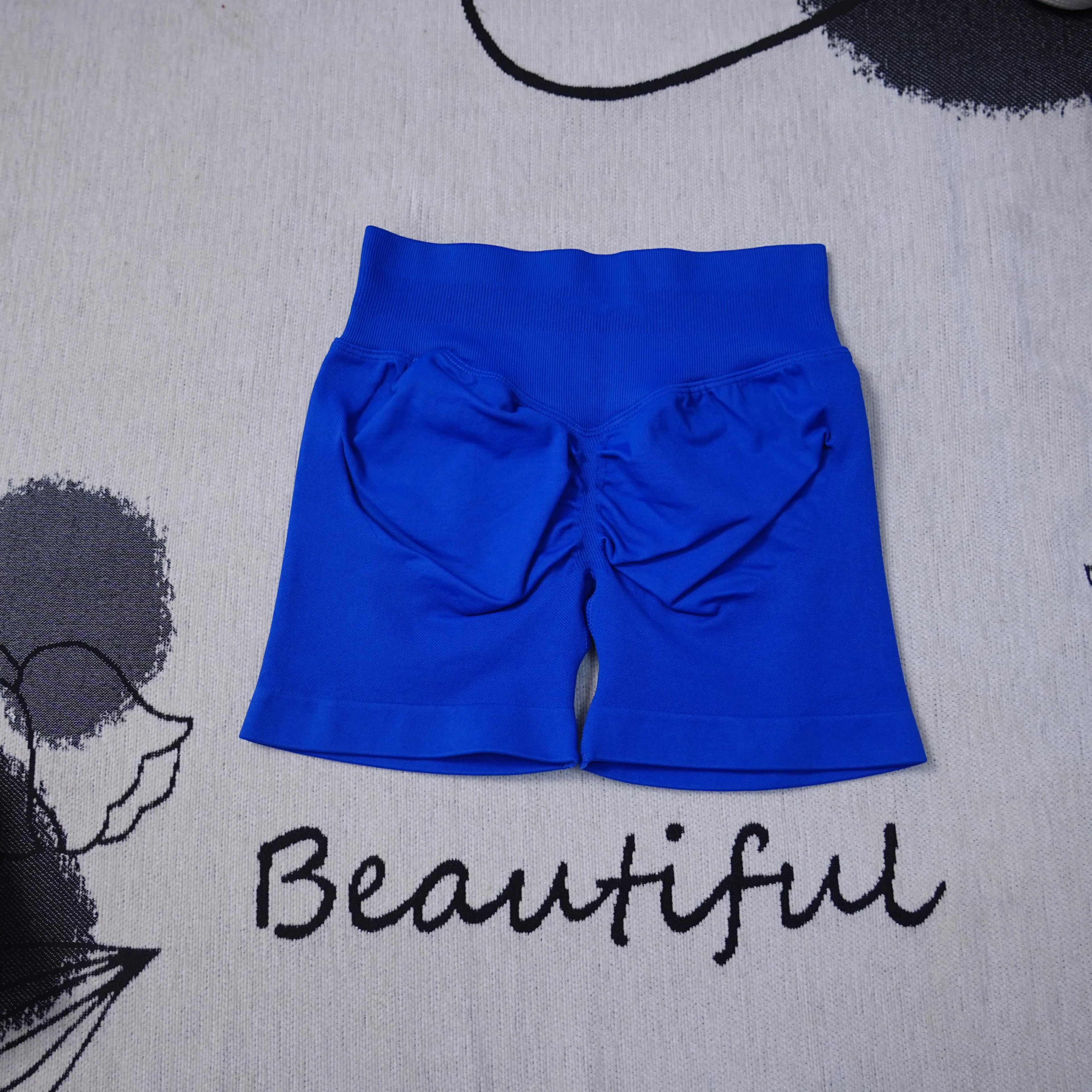 DF Dynamic Shorts 4.5" Women's Seamless Yoga Shorts High Waisted Butt Lifting Breathable Workout Gym Running Comfort