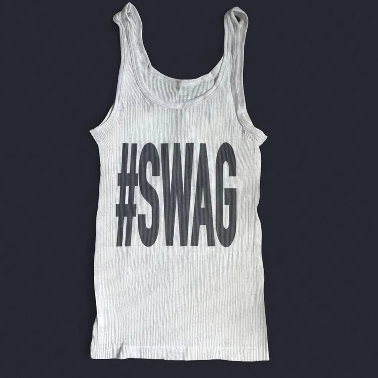 American fashion women's street vest Grunge Emo girl slim fit punk letter print cute crop top Y2k clothes Gothic baby top emo