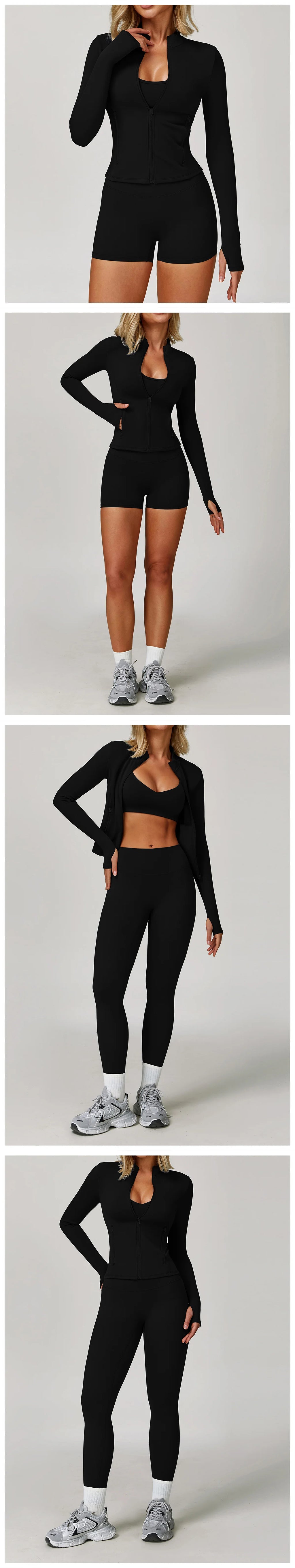 2/3PCS Yoga Suit Sports Set Gym Set Women Tracksuit Running Workout Clothes Long Sleeve Sports Bra Athletic Wear Yoga Clothing