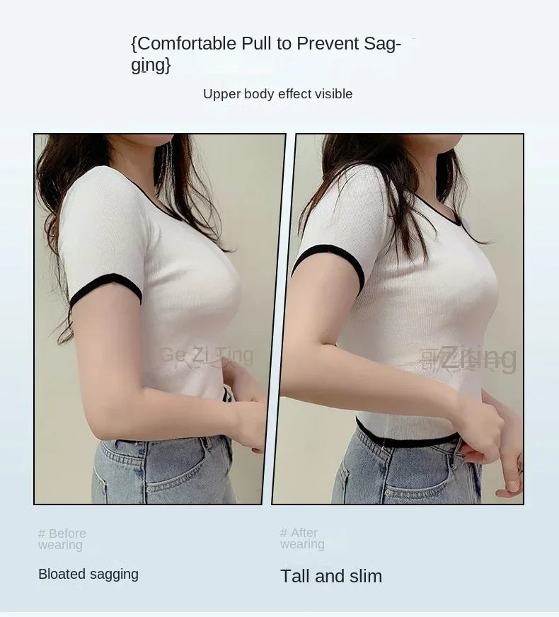 MOYISU JPN UK Full Cup Big Bra with Small Bra Women's Summer Thin Collection Breast Anti-sag Plus Size Seamless Sports Bra M-3XL