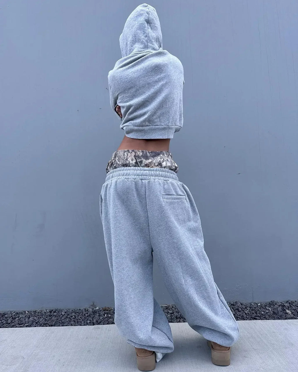 Y2K pants vintage Harajuku double Embroidered waist Sweatpants Men Wome Hip Hop Casual High waisted Wide Leg Pants Streetwear