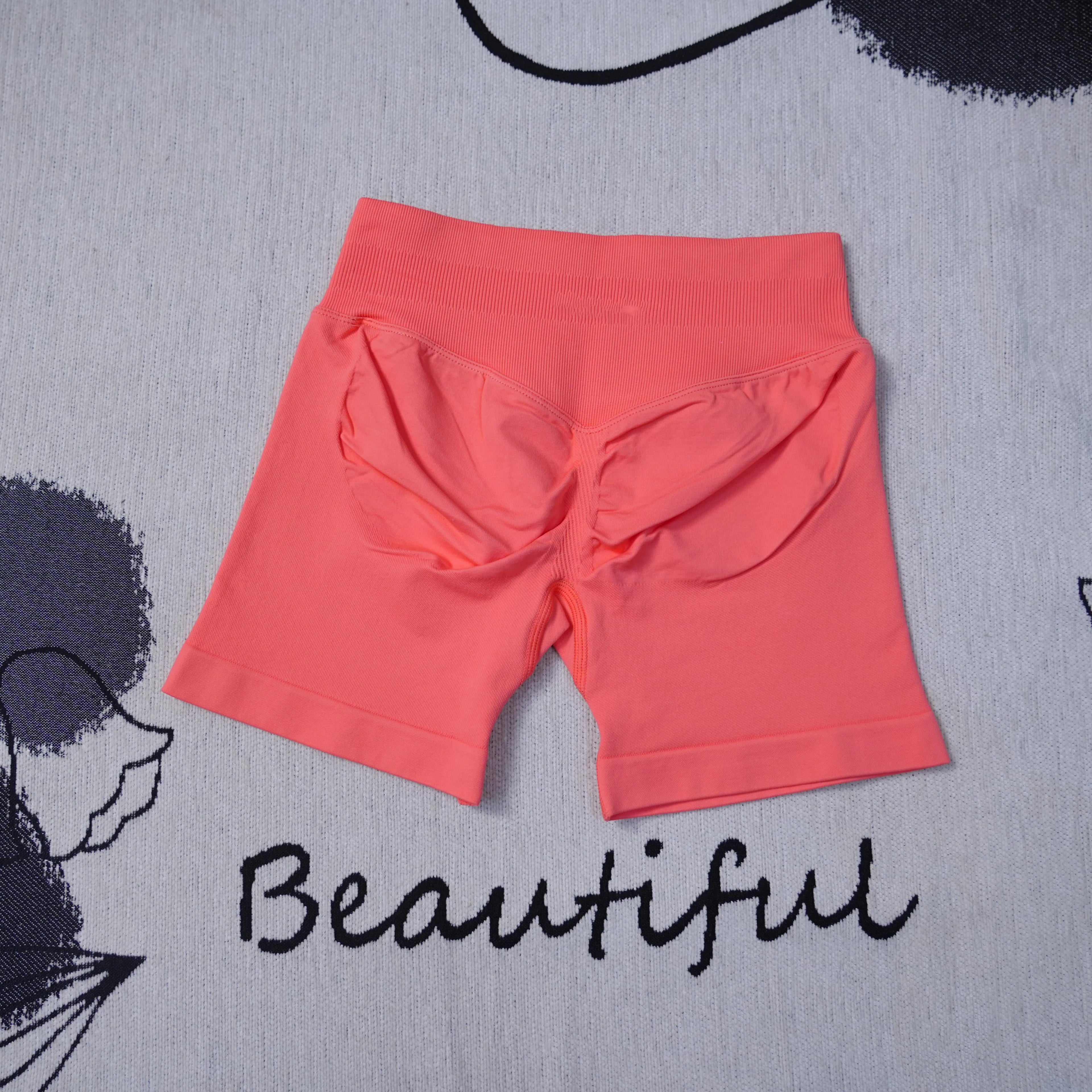 DF Dynamic Shorts 4.5" Women's Seamless Yoga Shorts High Waisted Butt Lifting Breathable Workout Gym Running Comfort