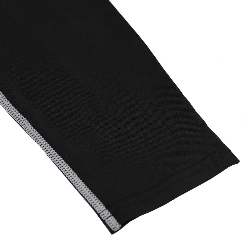 Y2K Men's Workout Compression Shirt Turtleneck Long Sleeve Hight Neck Rash Guard Gym Base Layer Athletic Gear Sports Shirts Men