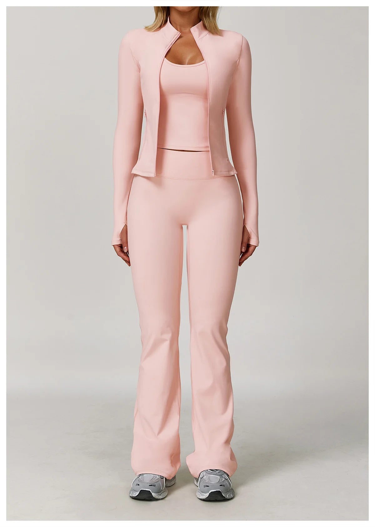 2/3PCS Yoga Suit Sports Set Gym Set Women Tracksuit Running Workout Clothes Long Sleeve Sports Bra Athletic Wear Yoga Clothing