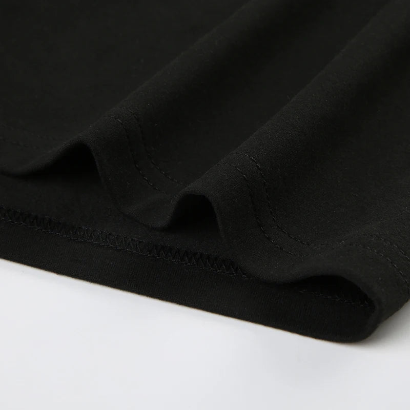 SUCHCUTE Y2k Music Note Print Elastic Shorts Women Skinny Low-waisted Mini Short Streetwear Slim Bottoms Summer Casual Homewear