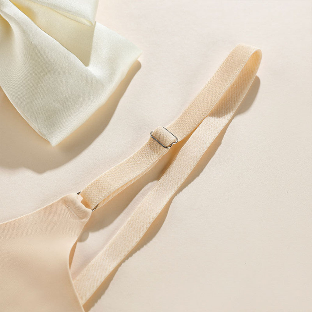 ZXYOUPING Ice Silk Seamless Bra Beauty Back Sports Yoga Bra Top No Chest Pad Wireless Bra Plus Size Underwear