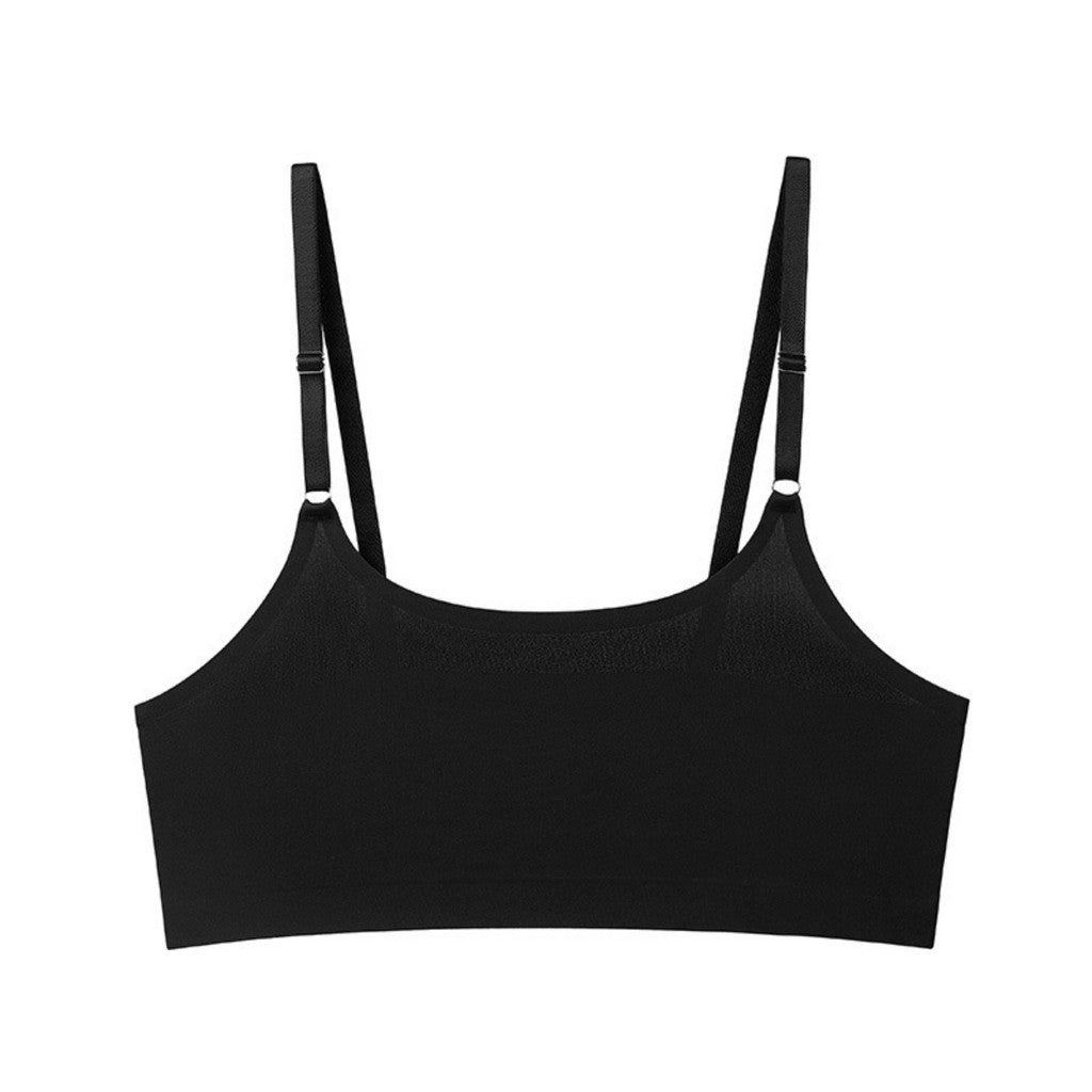 ZXYOUPING Ice Silk Seamless Bra Beauty Back Sports Yoga Bra Top No Chest Pad Wireless Bra Plus Size Underwear